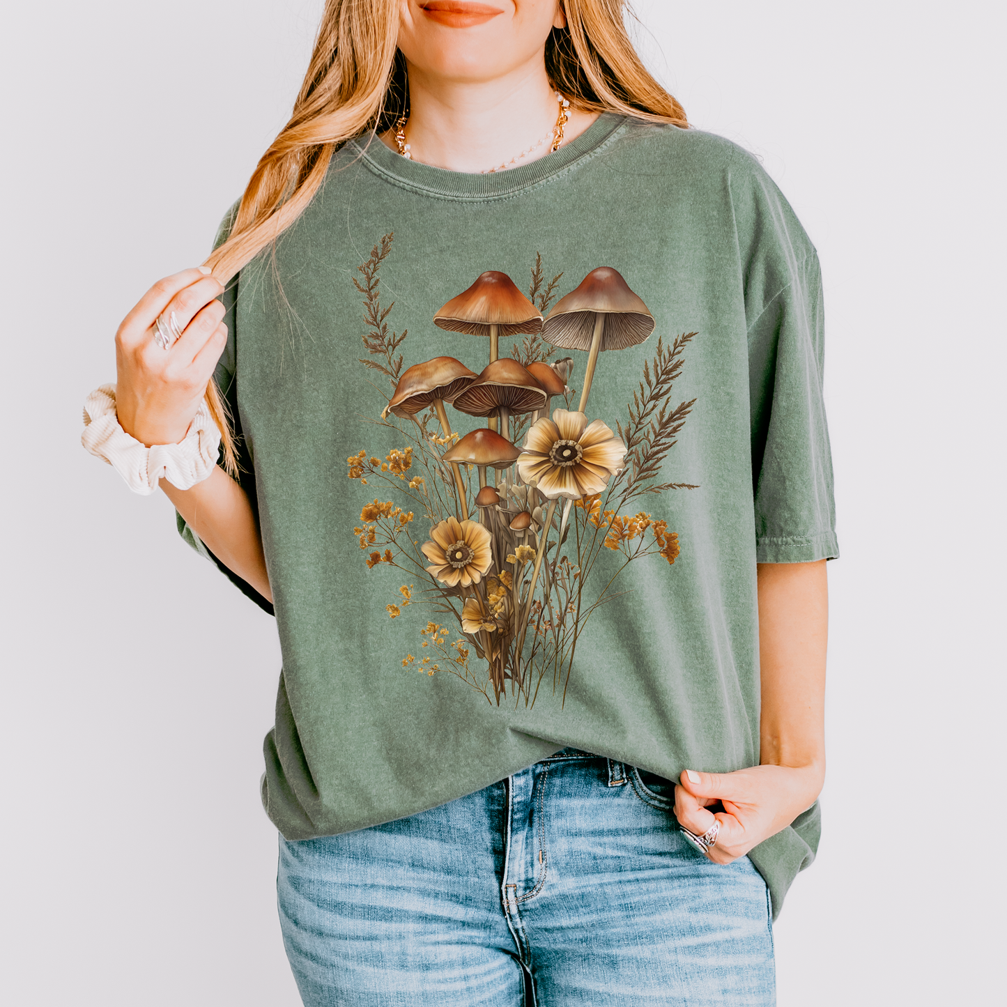 Fall Mushroom Bouquet