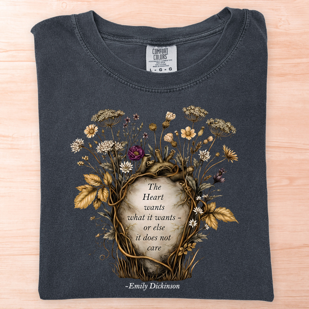 Dickinson Heart Wants T-Shirt