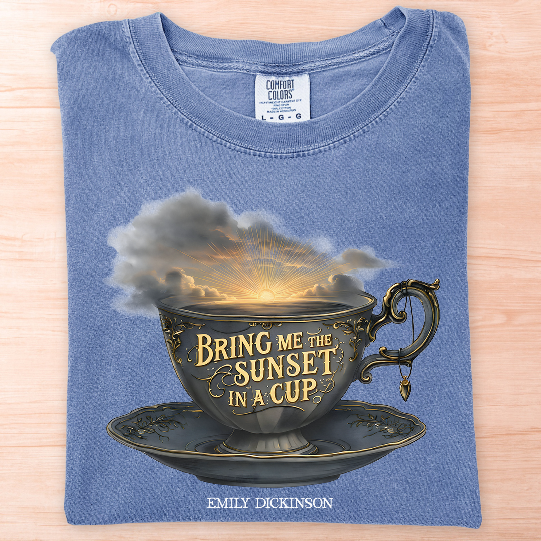 Dickinson Sunset In A Cup T-Shirt