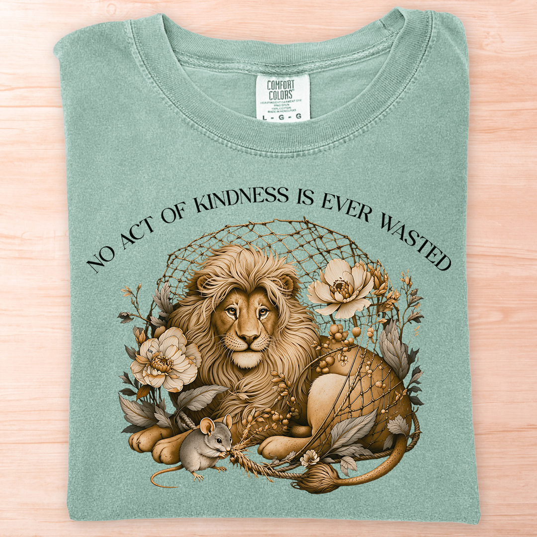 Lion and Mouse No Kindness Wasted T-Shirt