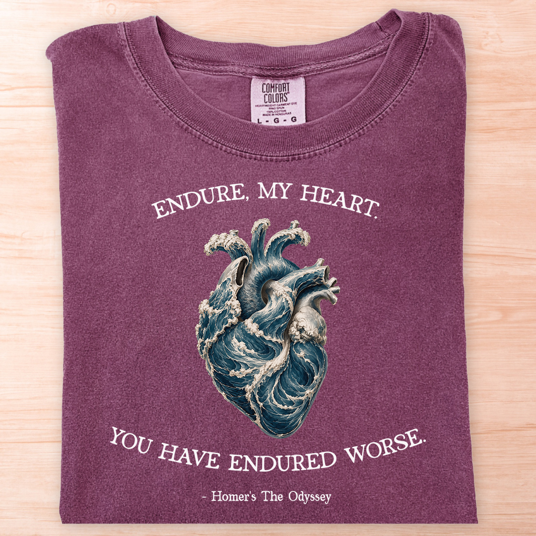 Homer Odyssey Ocean Heart T-Shirt
