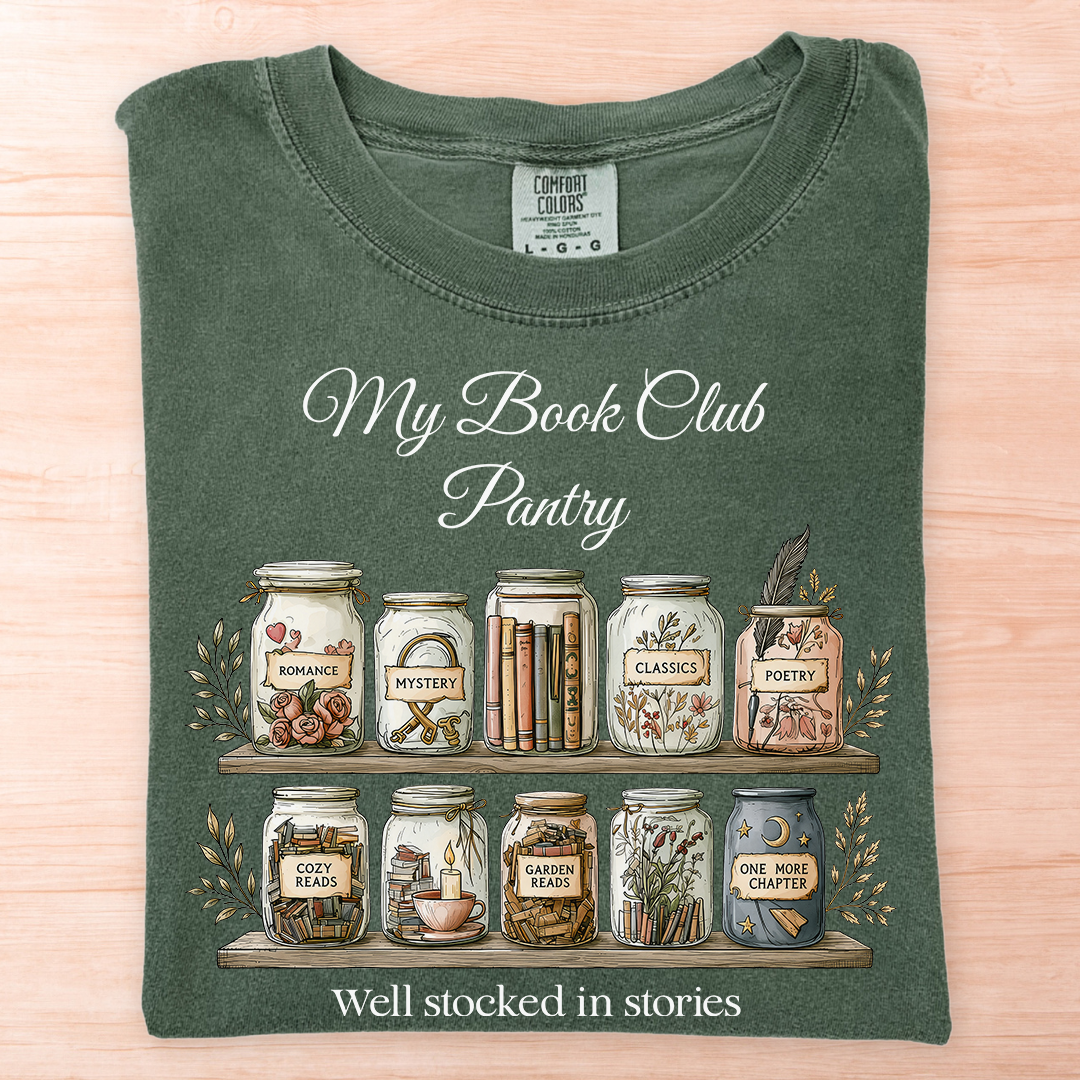 My Book Club Pantry T-Shirt