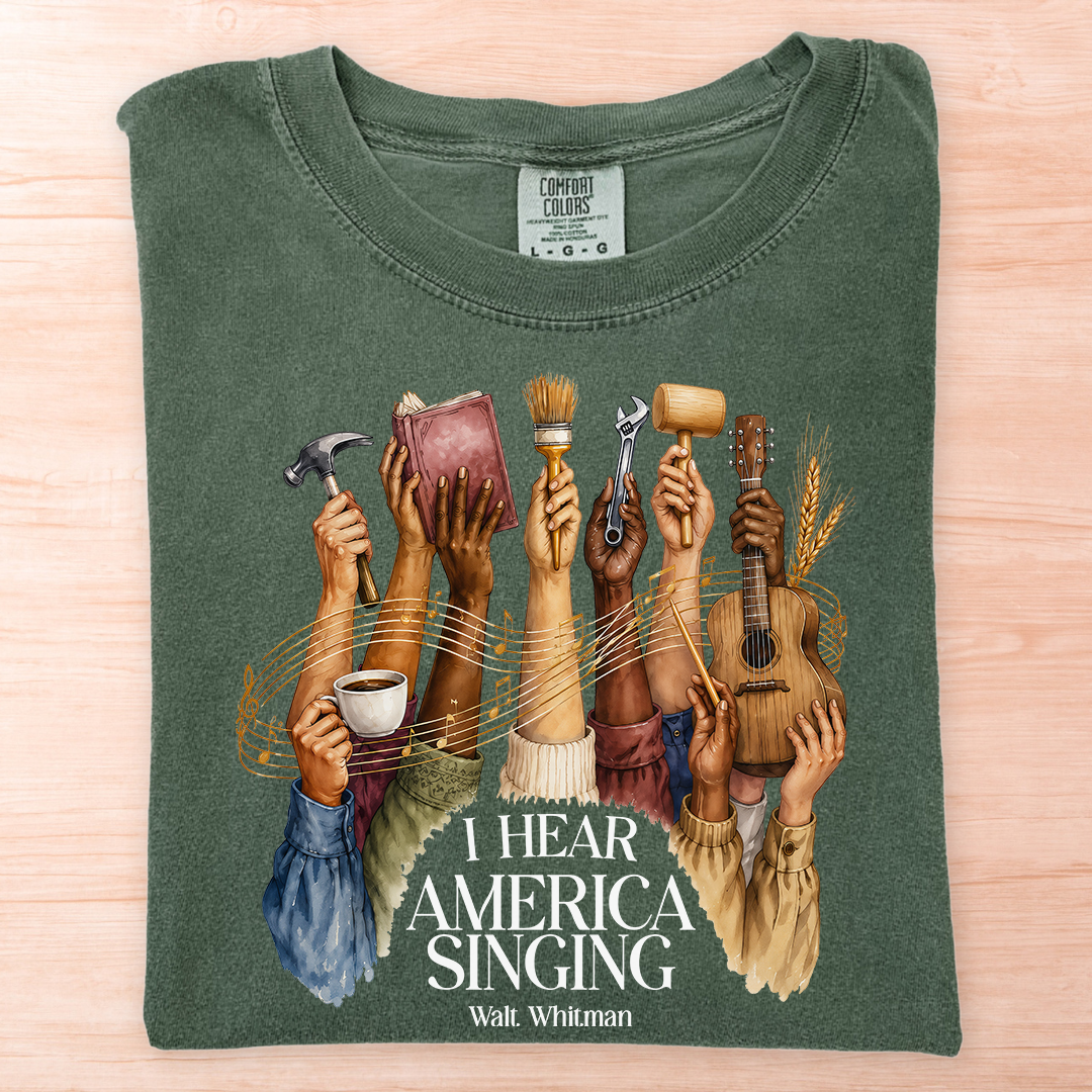 Walt Whitman America Singing T-Shirt