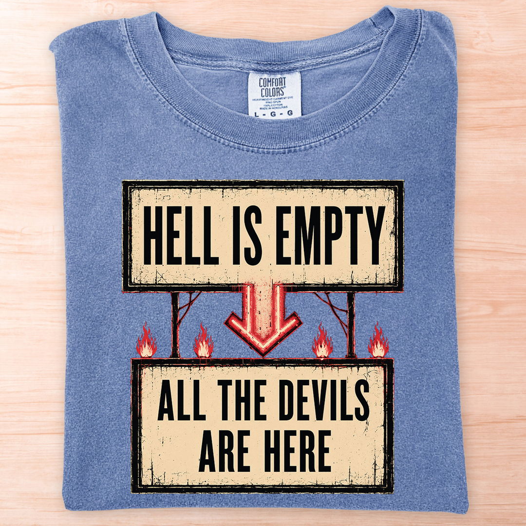 Shakespeare Hell Is Empty T-Shirt