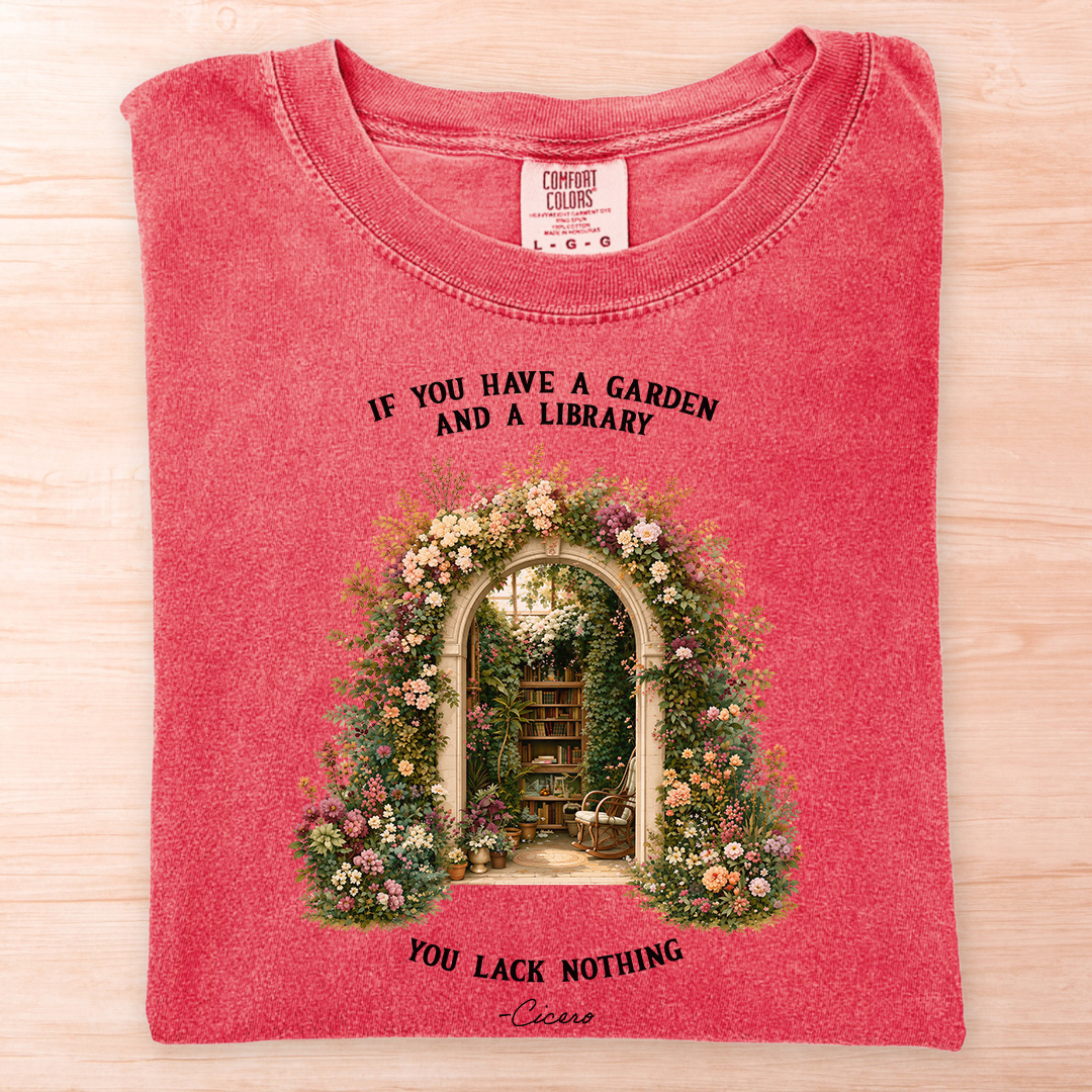Cicero Garden Library T-Shirt