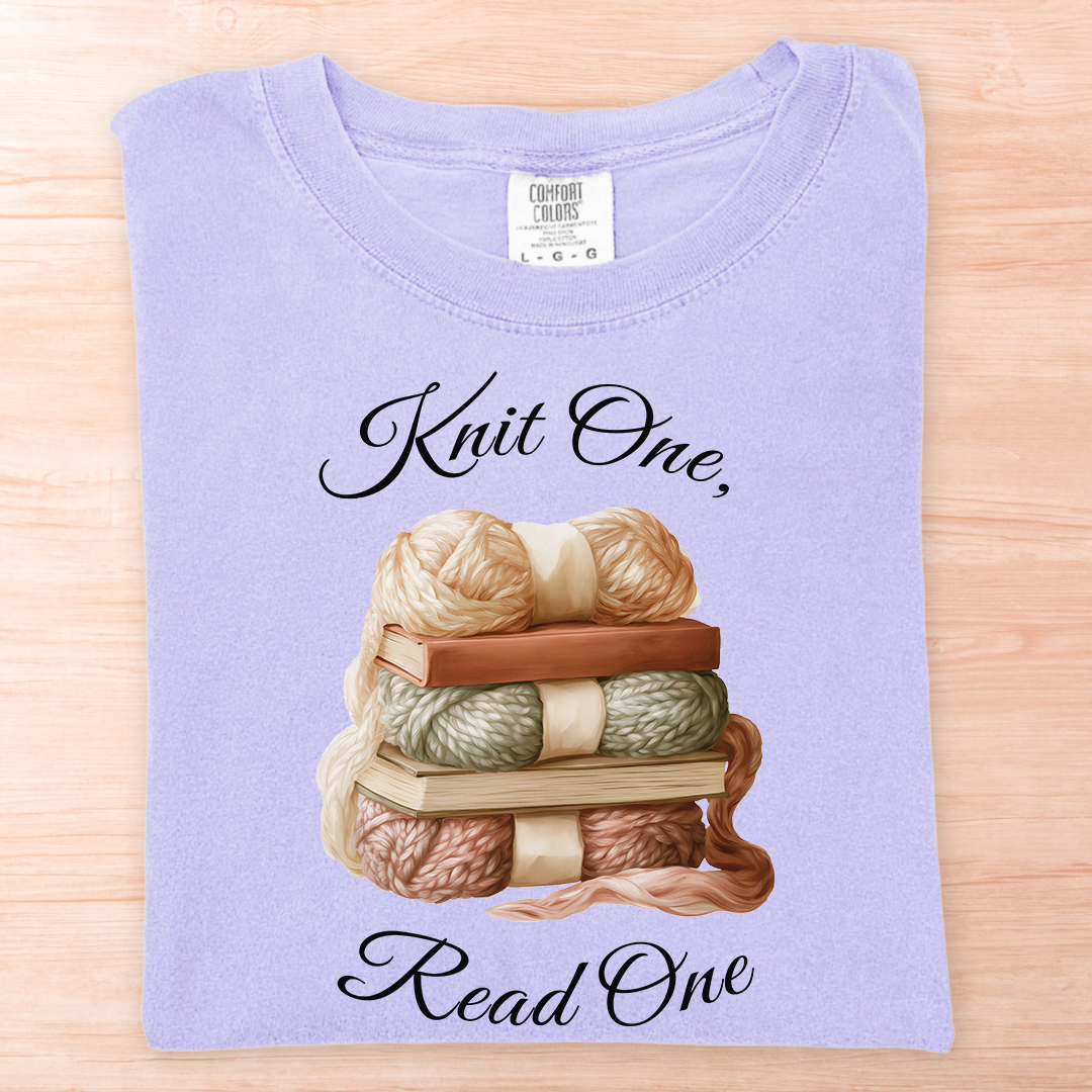 Knit One, Read One T-shirt
