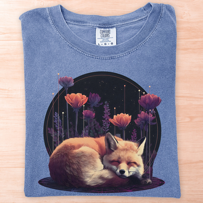 Galactic Sleeping Fox T-Shirt