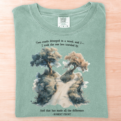 Robert Frost Road Not Taken T-Shirt
