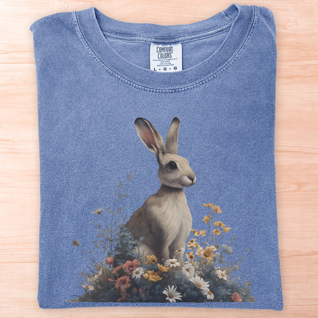 Hare in Wildflowers T-Shirt