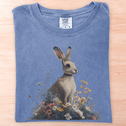 Hare in Wildflowers T-Shirt