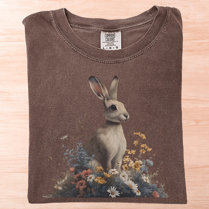 Hare in Wildflowers T-Shirt