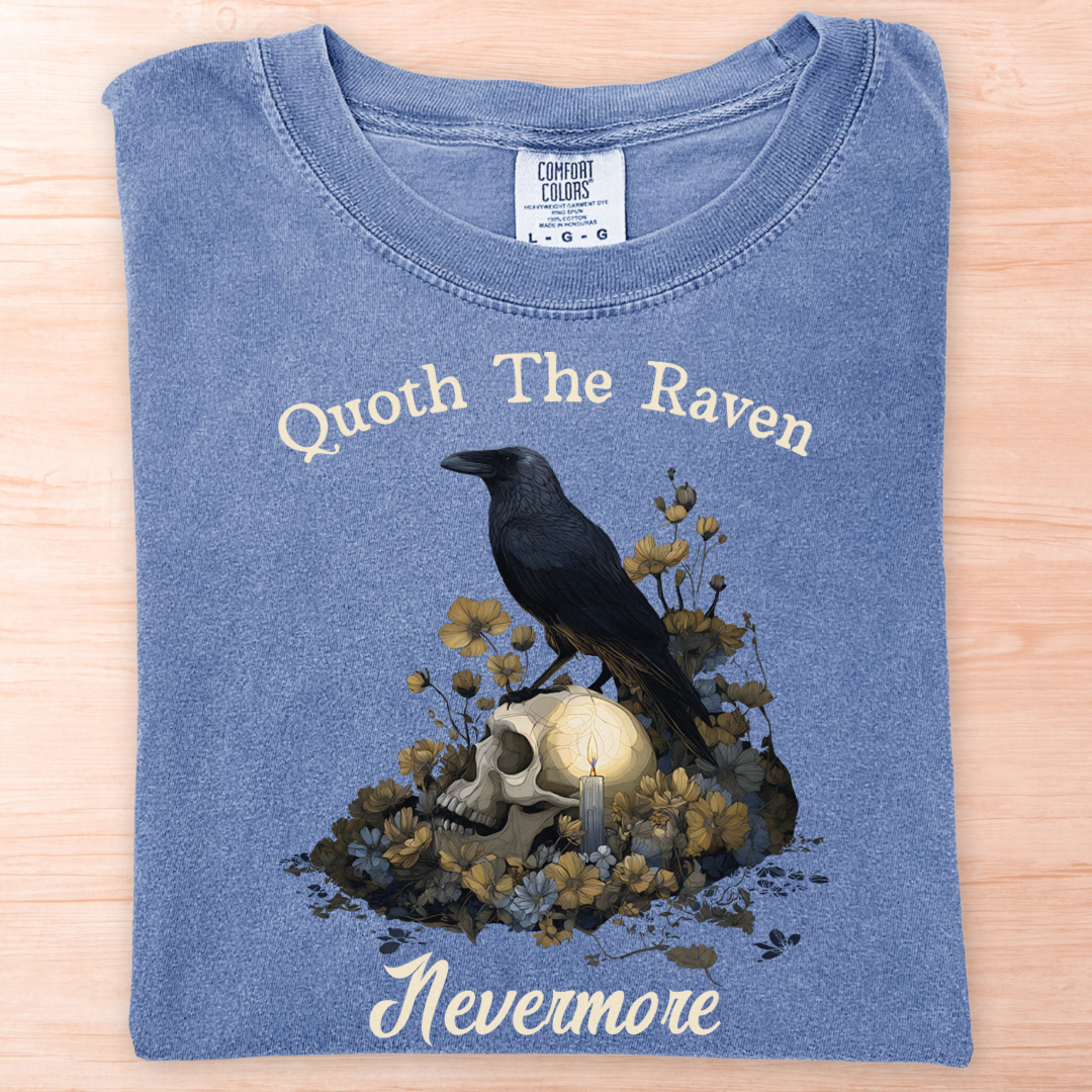 Poe Quoth The Raven Nevermore T-Shirt