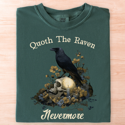 Poe Quoth The Raven Nevermore T-Shirt