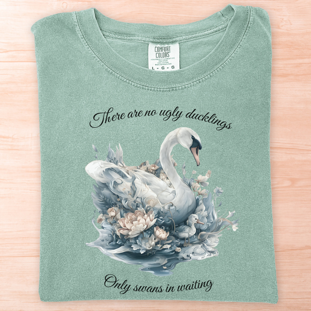 Ugly Duckling Swan Waiting T-Shirt
