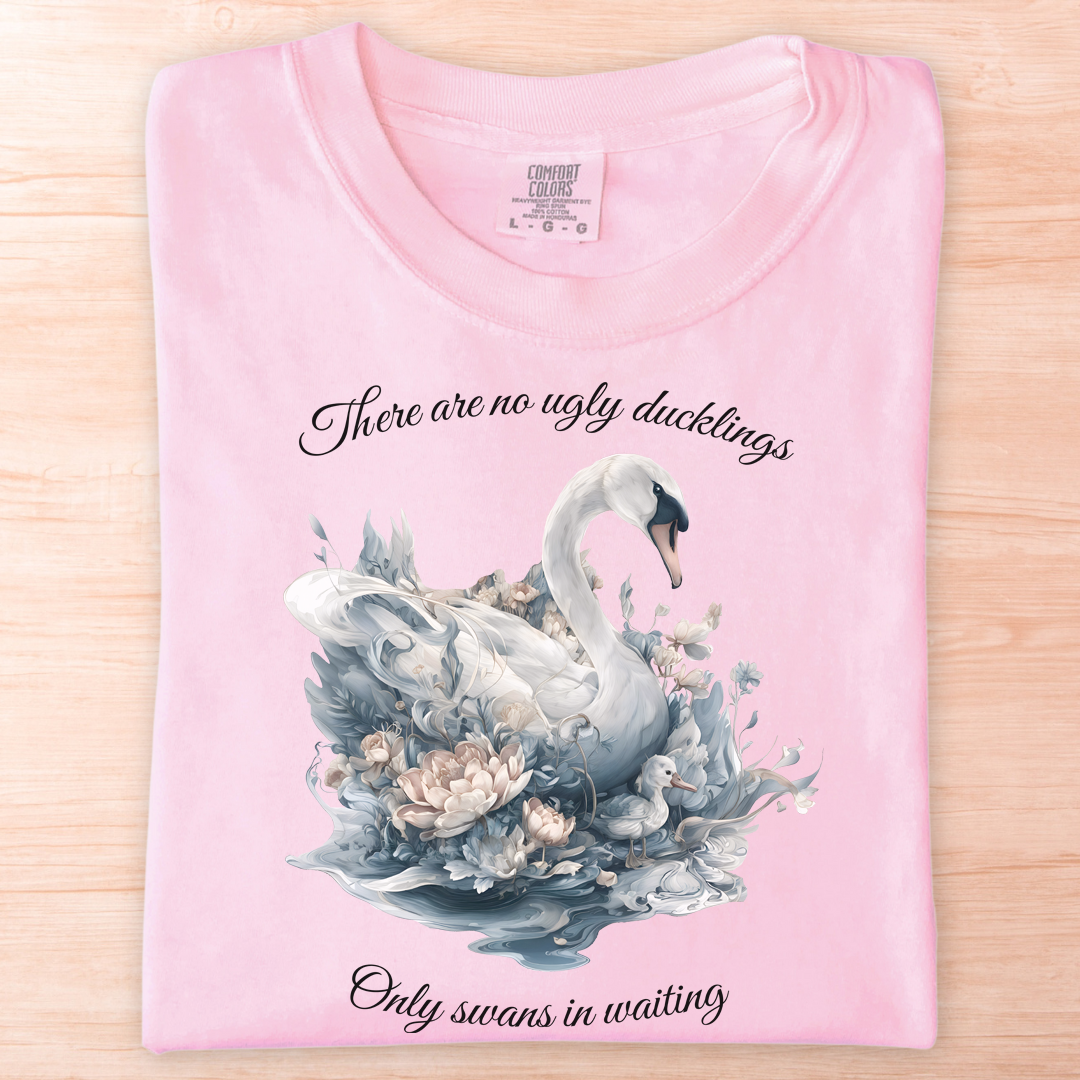 Ugly Duckling Swan Waiting T-Shirt