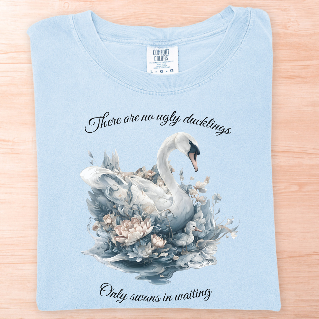 Ugly Duckling Swan Waiting T-Shirt