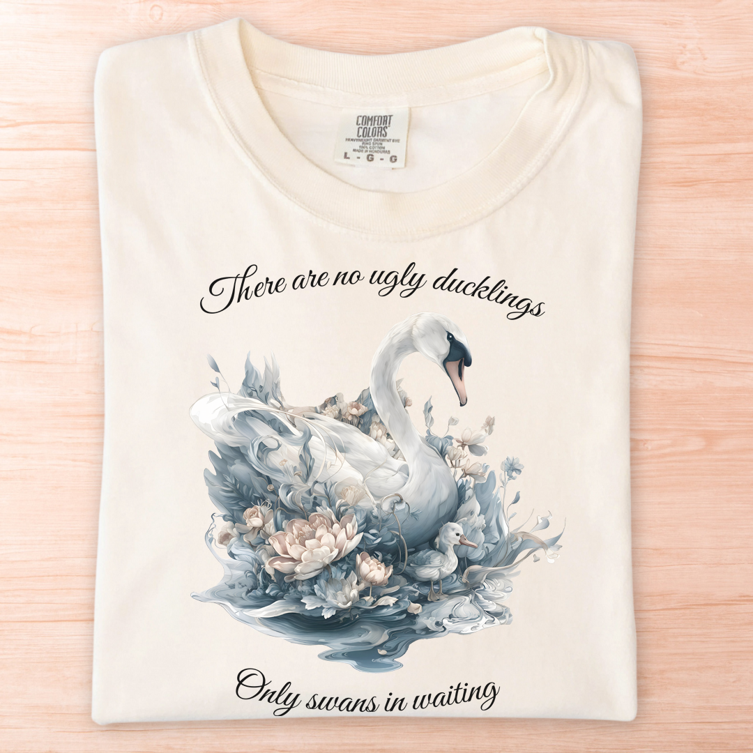 Ugly Duckling Swan Waiting T-Shirt