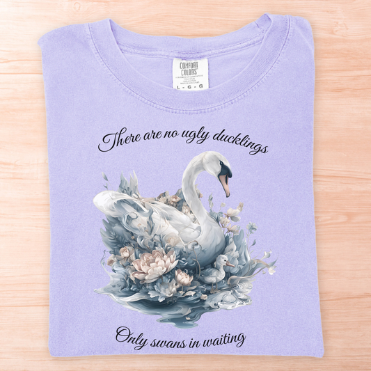 Ugly Duckling Swan Waiting T-Shirt