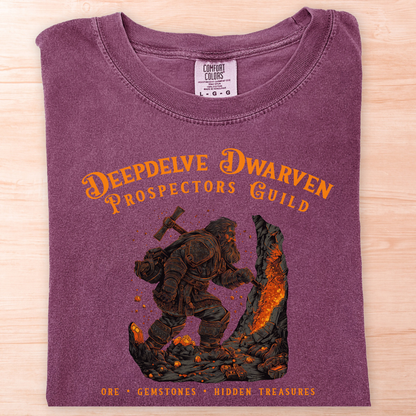 Deepdelve Dwarven Prospectors Guild T-Shirt
