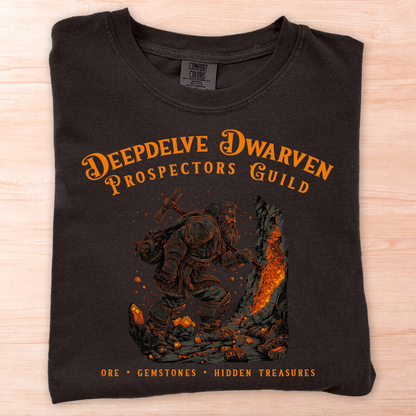 Deepdelve Dwarven Prospectors Guild T-Shirt