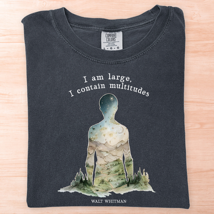 Walt Whitman I Am Large T-Shirt