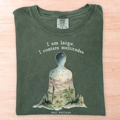 Walt Whitman I Am Large T-Shirt
