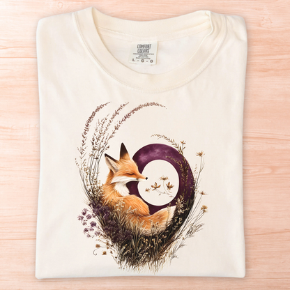 Woodland Dreaming Fox T-Shirt