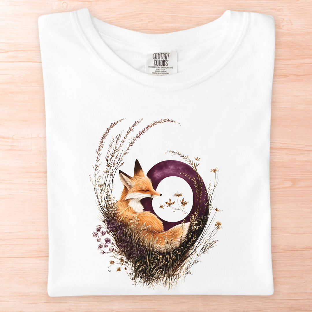 Woodland Dreaming Fox T-Shirt