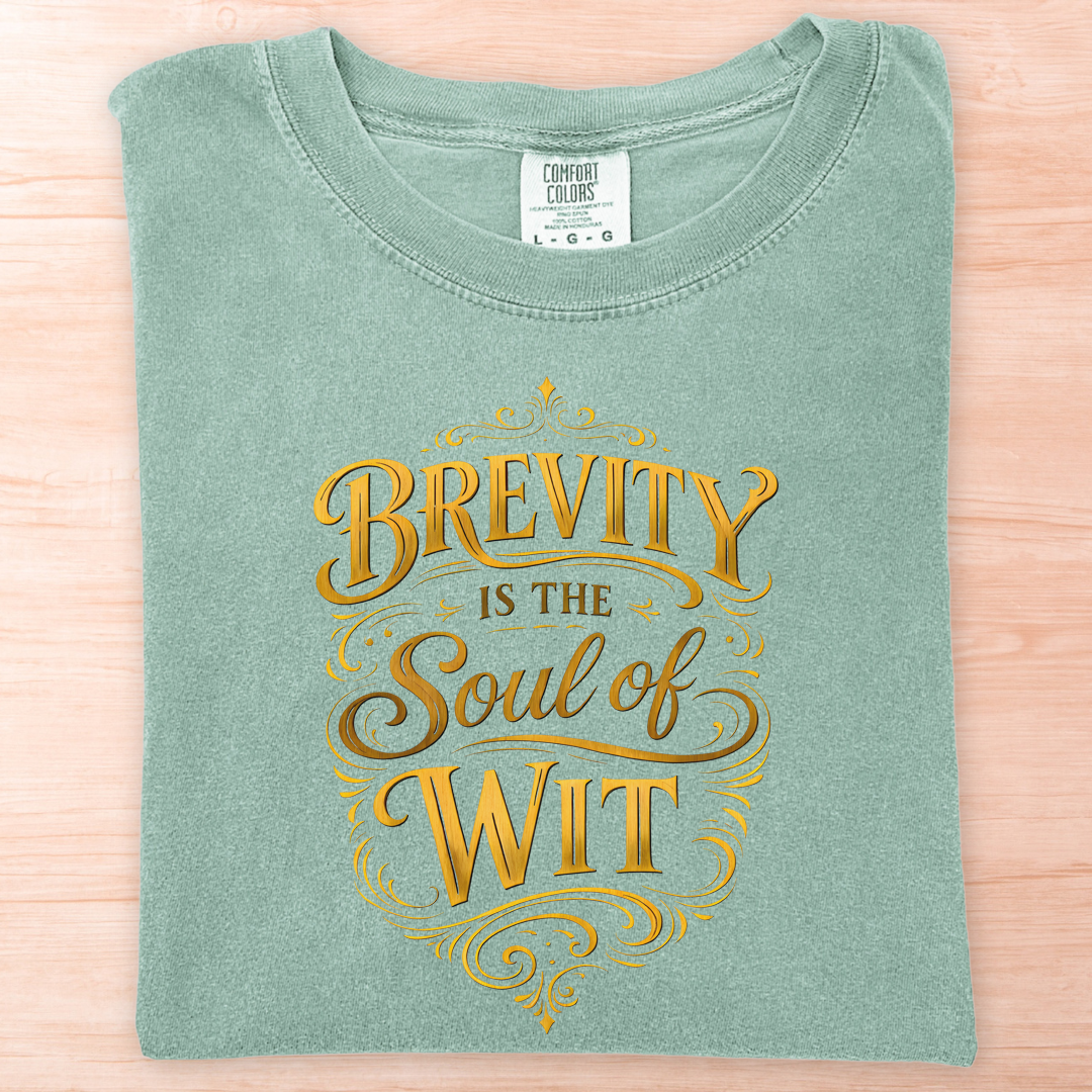 Shakespeare Brevity Soul Wit T-Shirt
