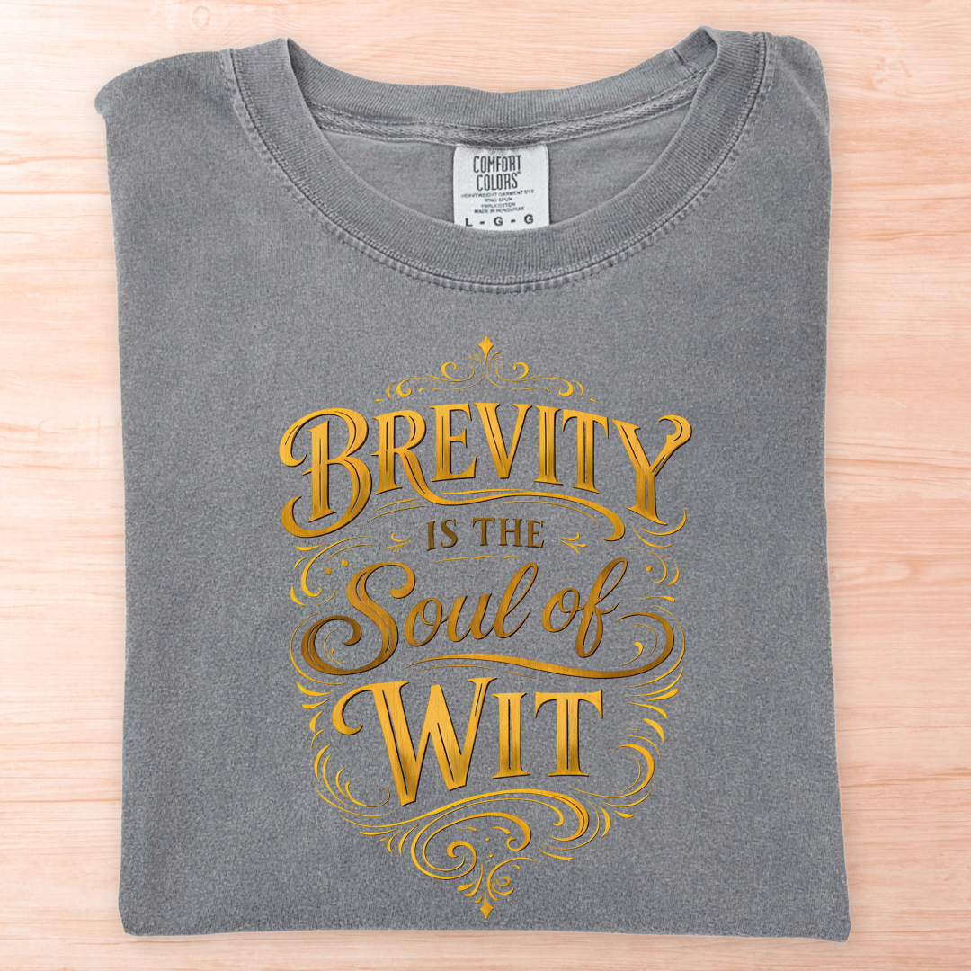 Shakespeare Brevity Soul Wit T-Shirt