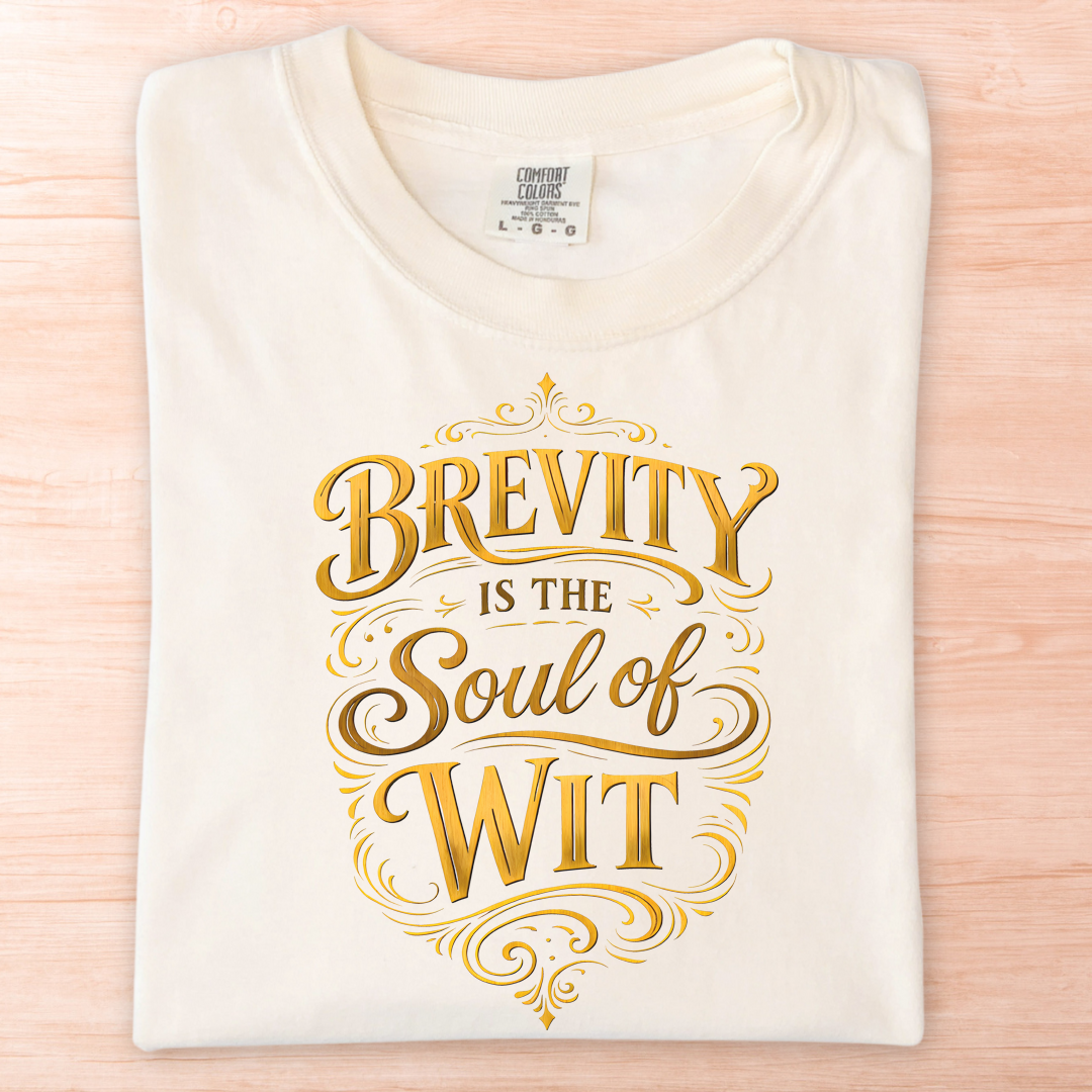 Shakespeare Brevity Soul Wit T-Shirt