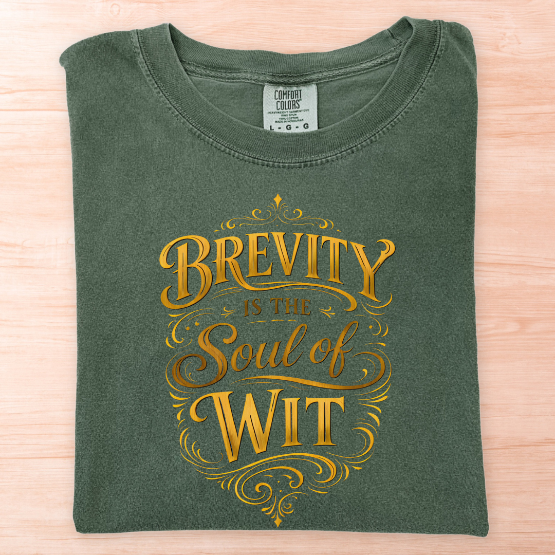 Shakespeare Brevity Soul Wit T-Shirt