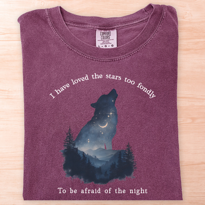 Loved Stars Too Fondly Wolf T-Shirt