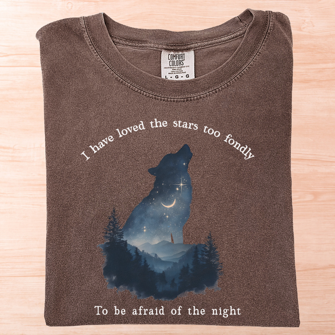 Loved Stars Too Fondly Wolf T-Shirt