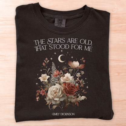 Emily Dickinson Stars Old T-Shirt