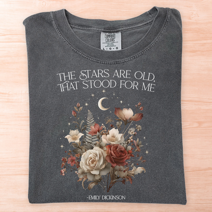 Emily Dickinson Stars Old T-Shirt