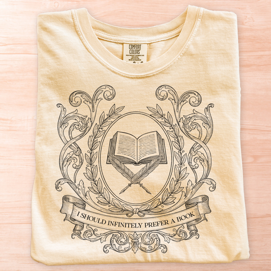 Pride and Prejudice Prefer Book T-Shirt