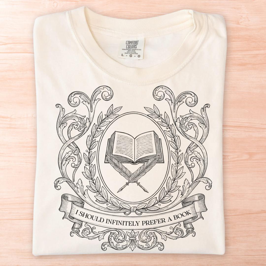 Pride and Prejudice Prefer Book T-Shirt