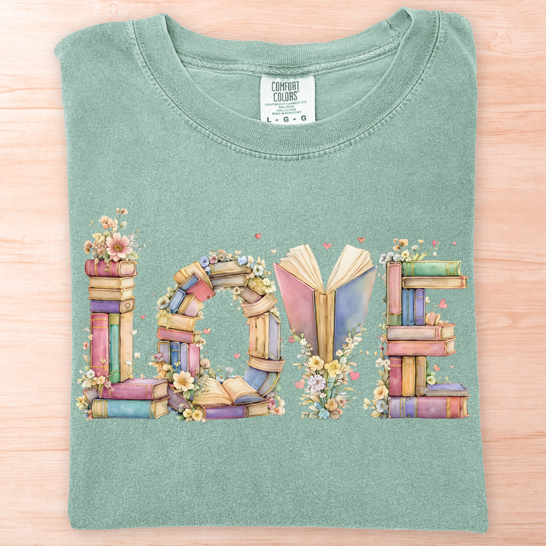 Love Books T-Shirt