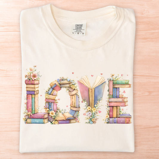 Love Books T-Shirt