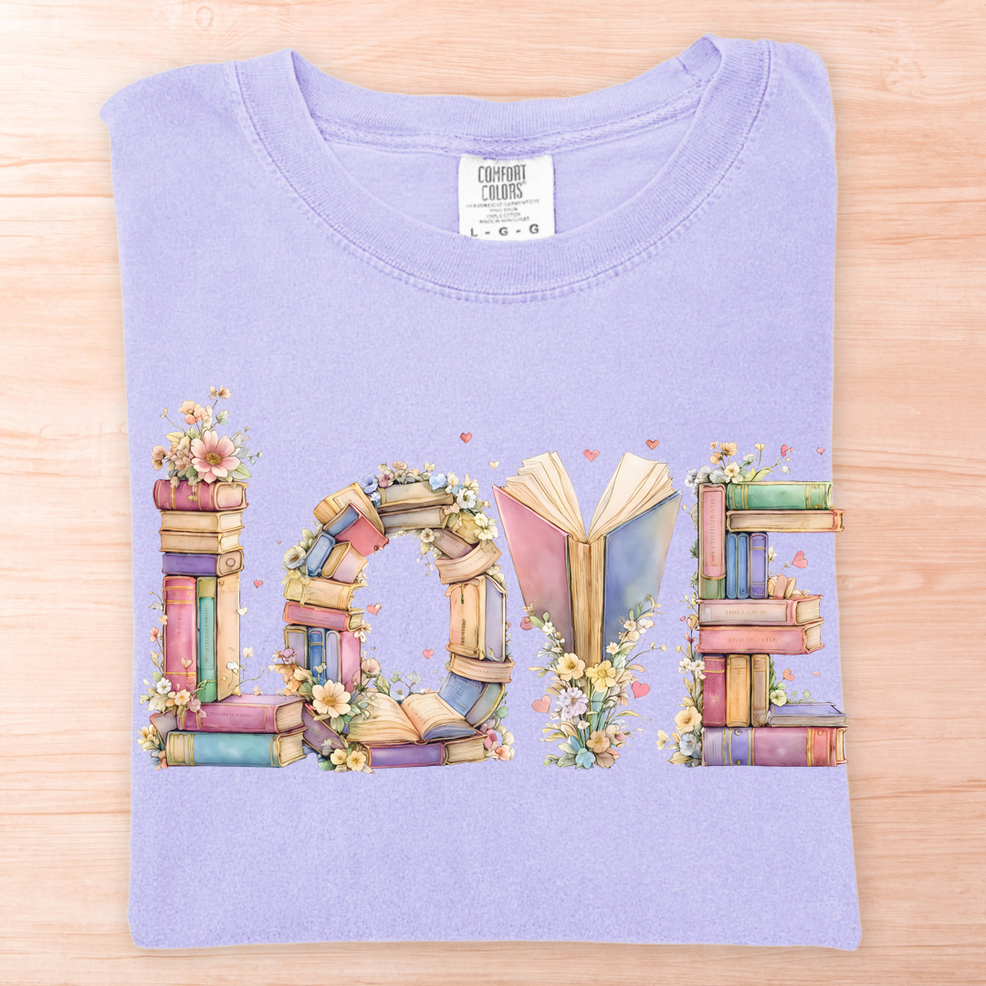 Love Books T-Shirt