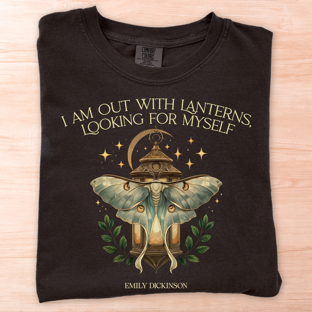 Emily Dickinson Lanterns T-Shirt