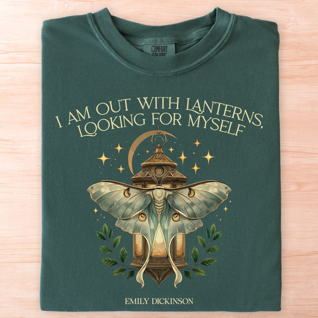 Emily Dickinson Lanterns T-Shirt