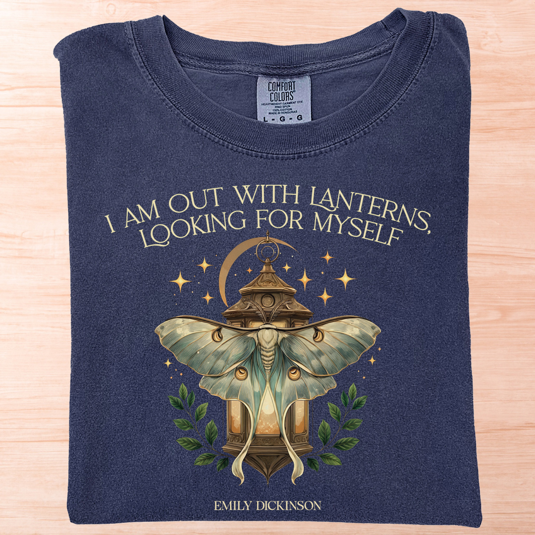 Emily Dickinson Lanterns T-Shirt