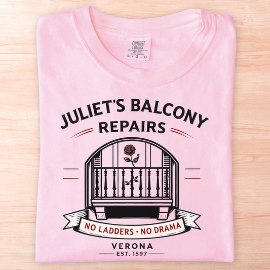 Shakespeare Juliet's Balcony Repairs T-Shirt