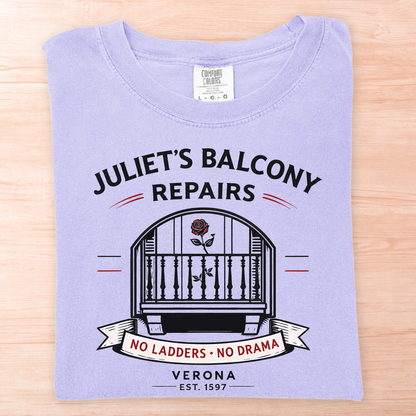 Shakespeare Juliet's Balcony Repairs T-Shirt