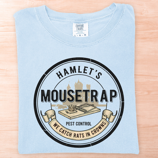 Shakespeare Hamlet Mousetrap T-Shirt