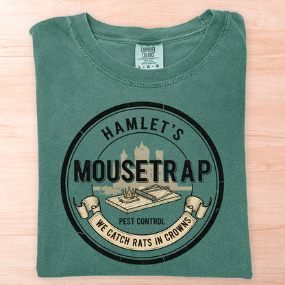 Shakespeare Hamlet Mousetrap T-Shirt
