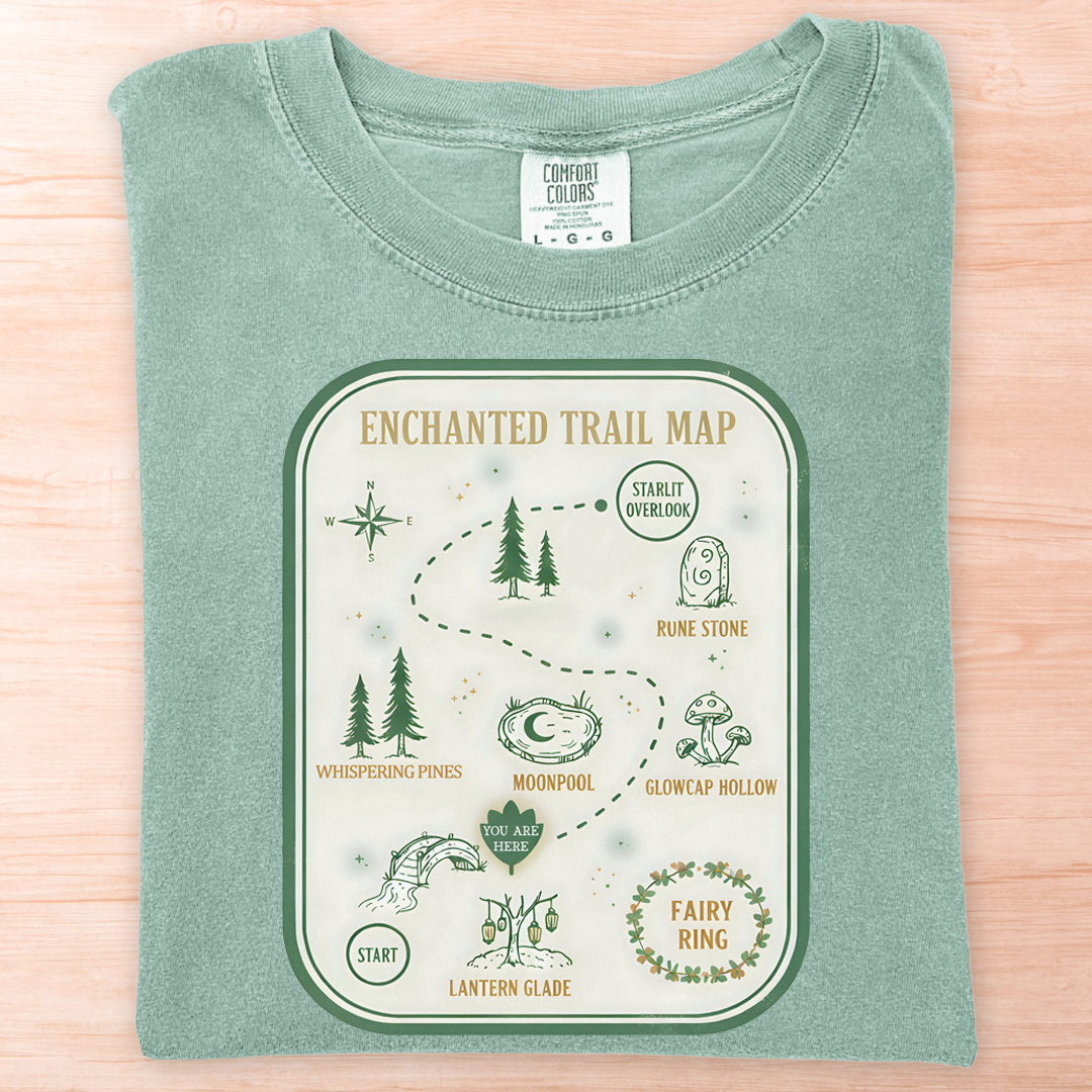 Enchanted Trail Map T-Shirt