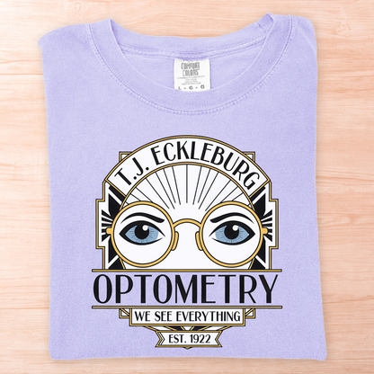 Great Gatsby Optometry T-Shirt
